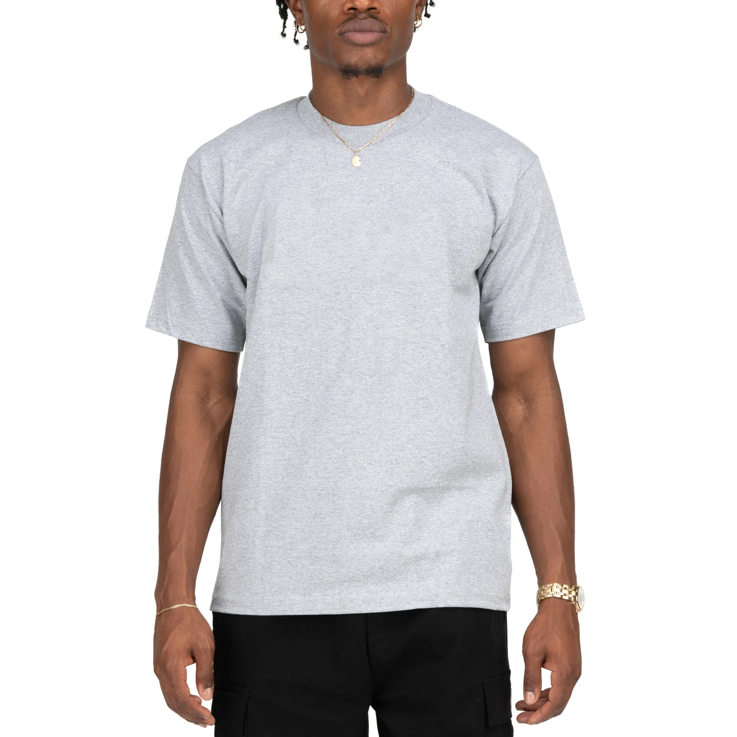 Heavyweight Solid Crew Neck - Mens - Image 2