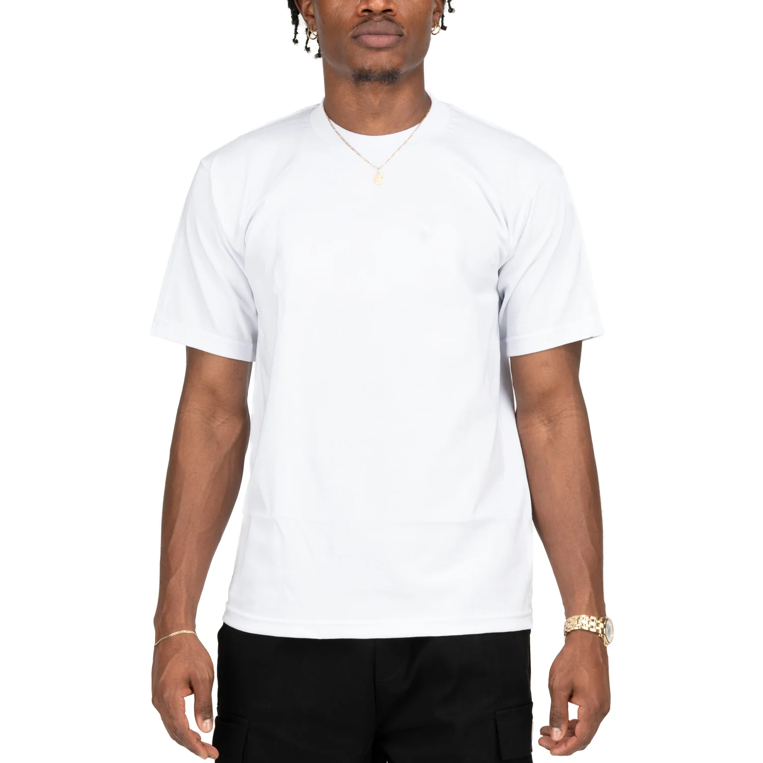 Heavyweight Solid Crew Neck - Mens - Image 2