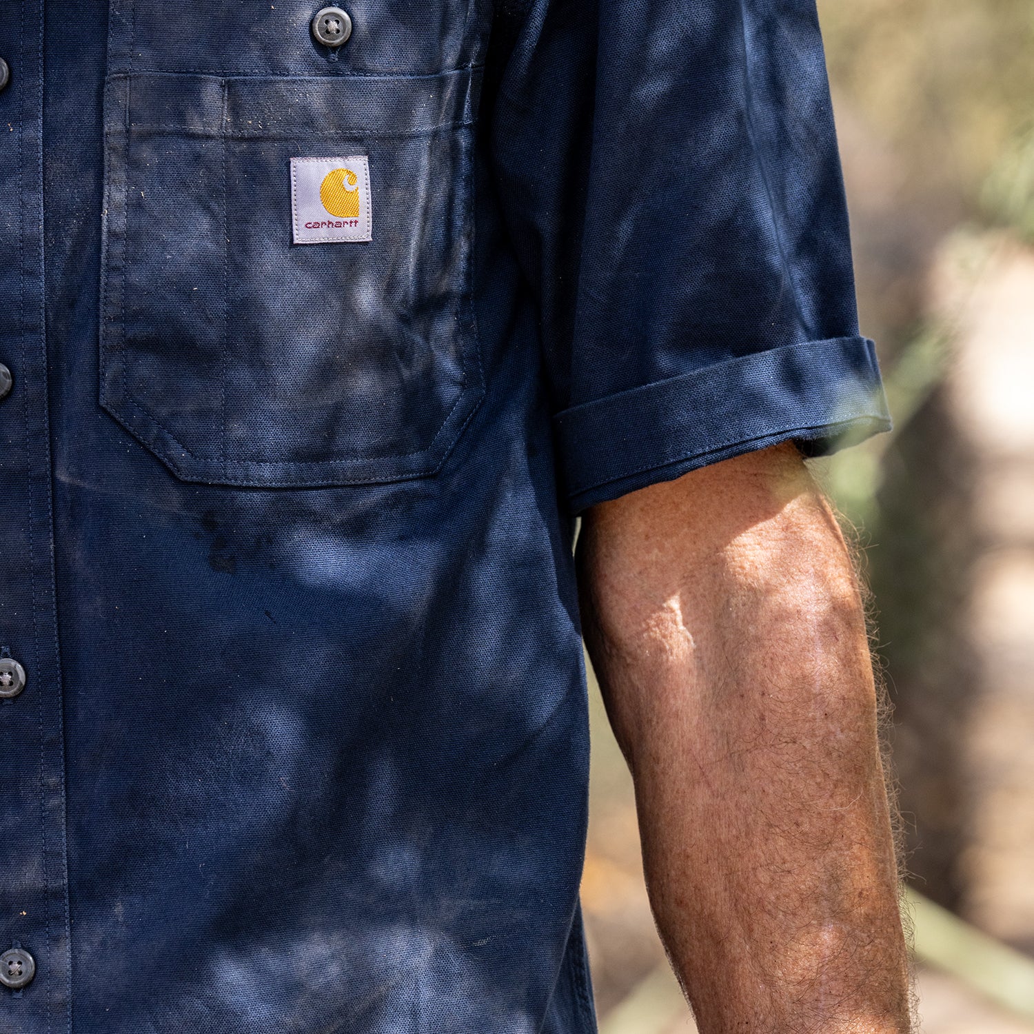 Windham Relaxed SS Button Down -Mens - Image 5