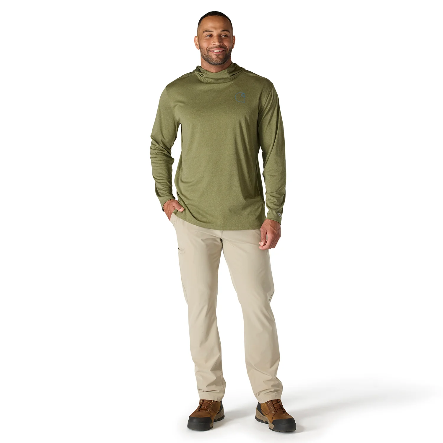 Force Sun Defender Logo Hoodie -Mens - Image 3
