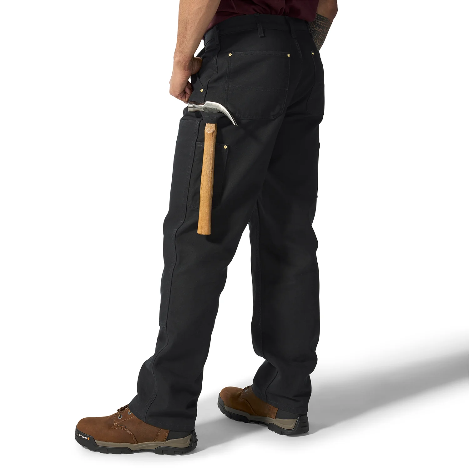 Loose Straight Firm Duck Dbl Front Dungaree -Mens - Image 4