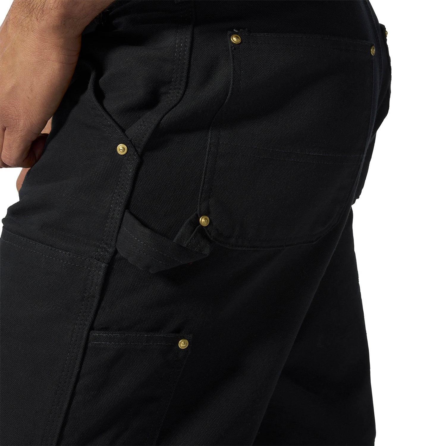 Loose Straight Firm Duck Dbl Front Dungaree -Mens - Image 5