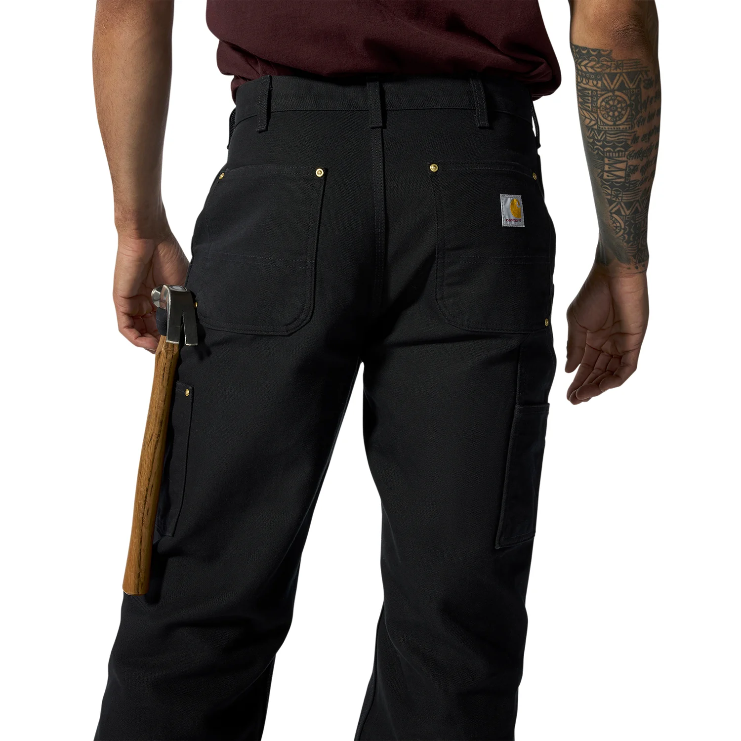 Loose Straight Firm Duck Dbl Front Dungaree -Mens - Image 6