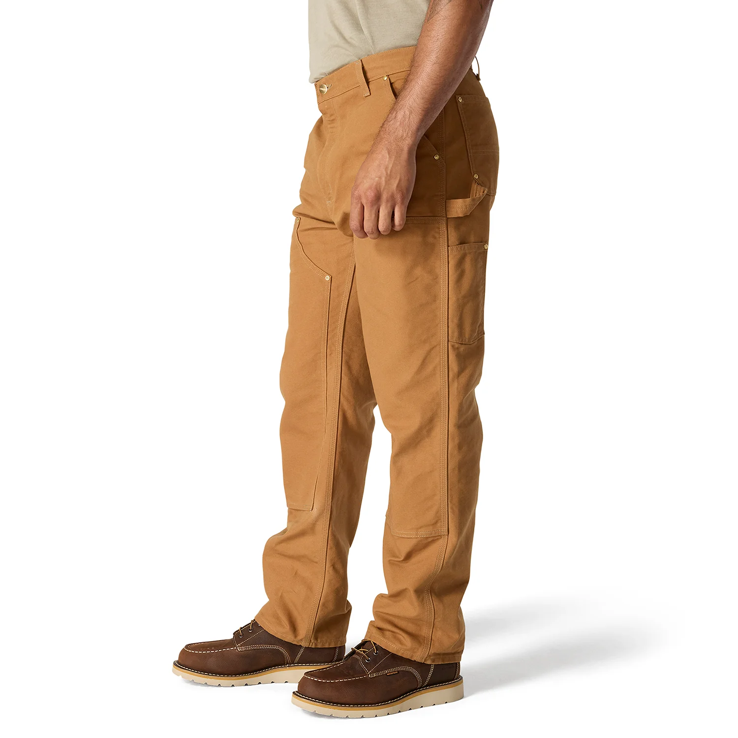 Loose Straight Firm Duck Dbl Front Dungaree -Mens - Image 4