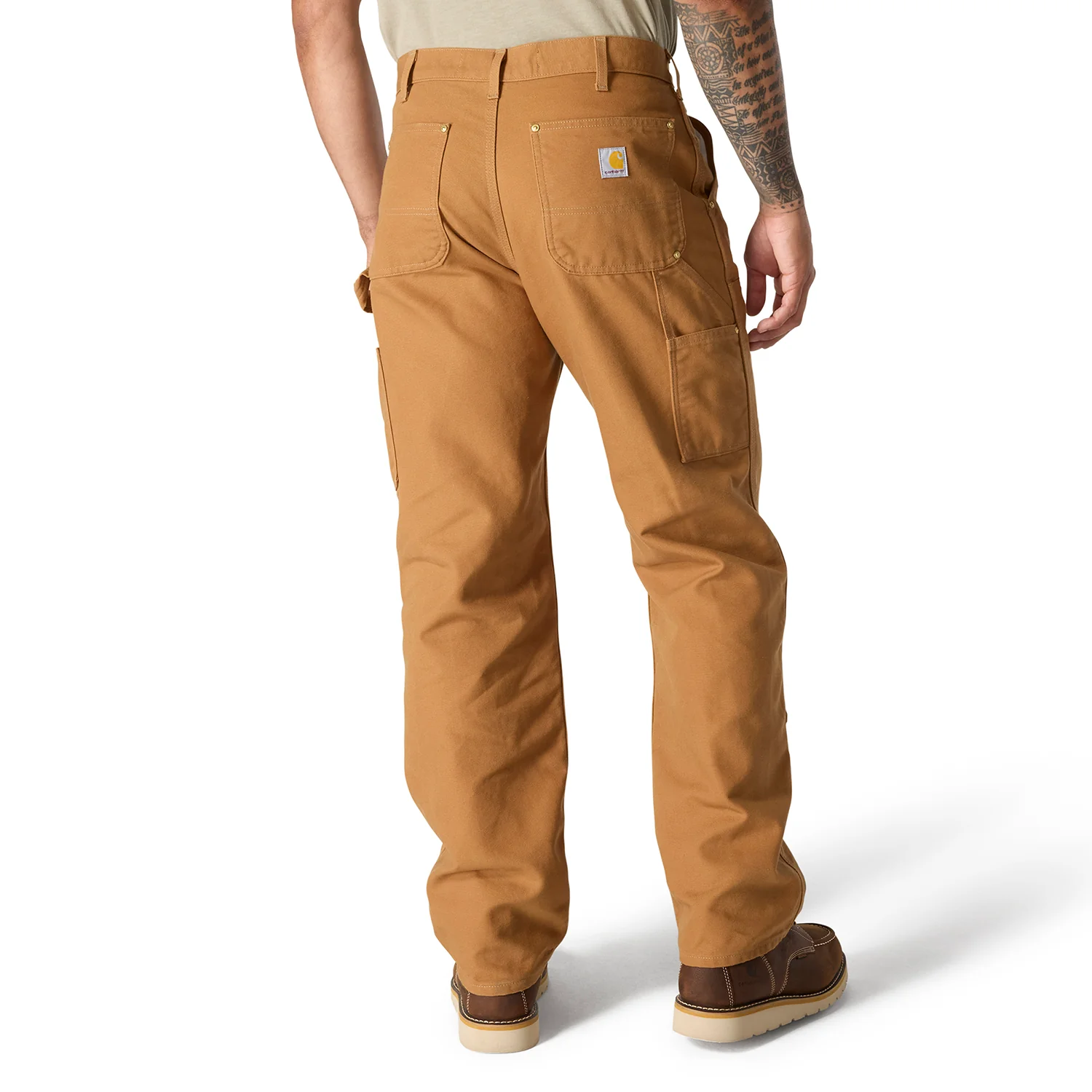 Loose Straight Firm Duck Dbl Front Dungaree -Mens - Image 7
