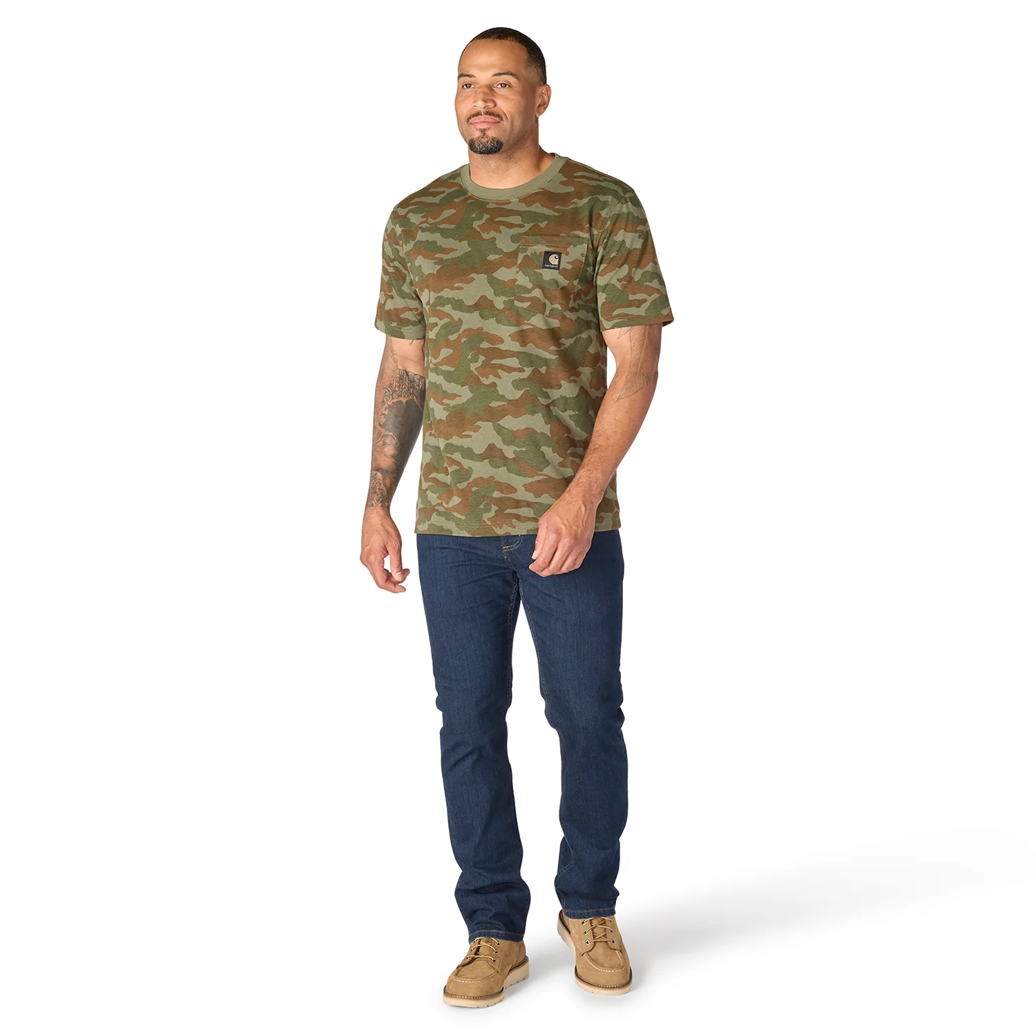 Irvine Relaxed Camo Tee -Mens - Image 3