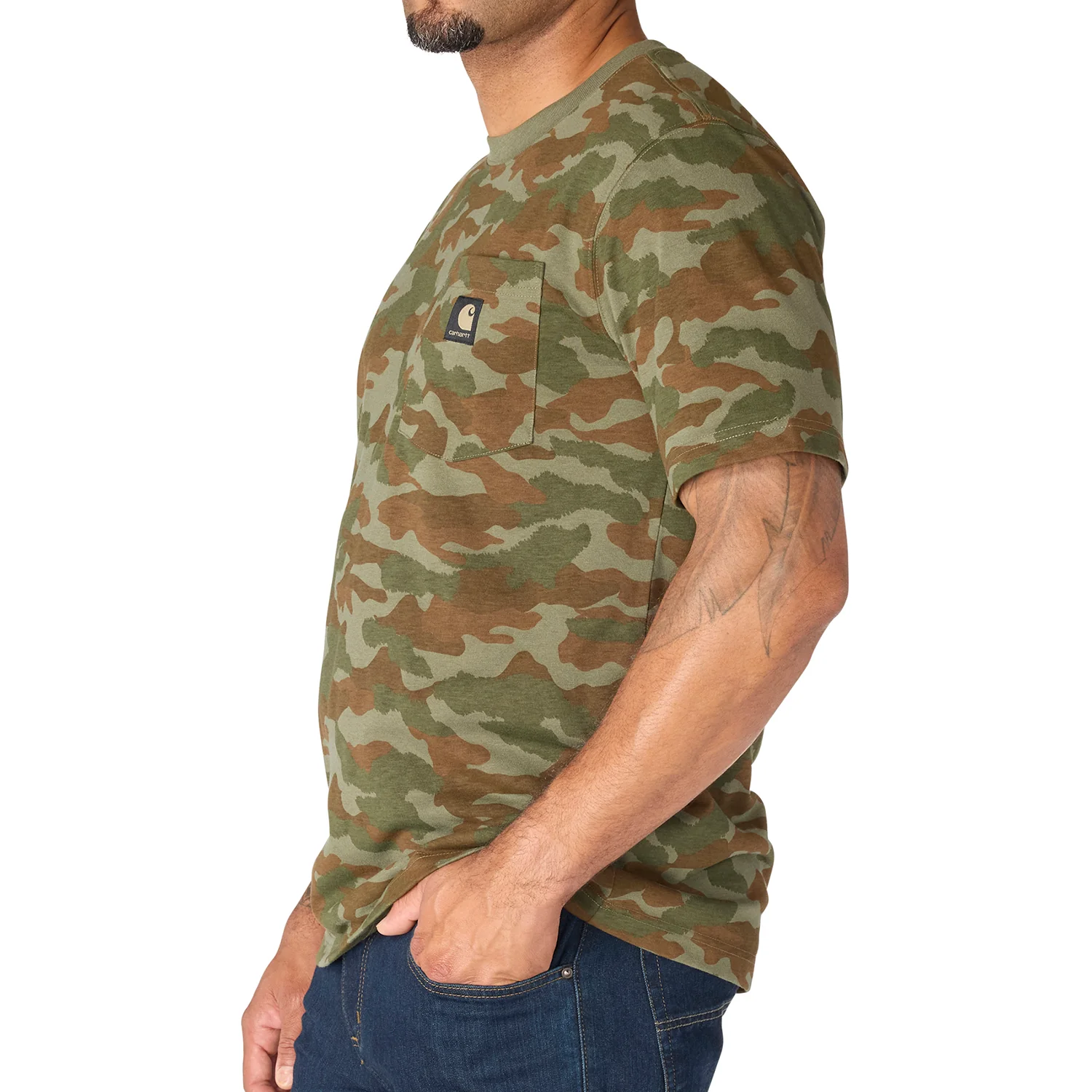 Irvine Relaxed Camo Tee -Mens - Image 4