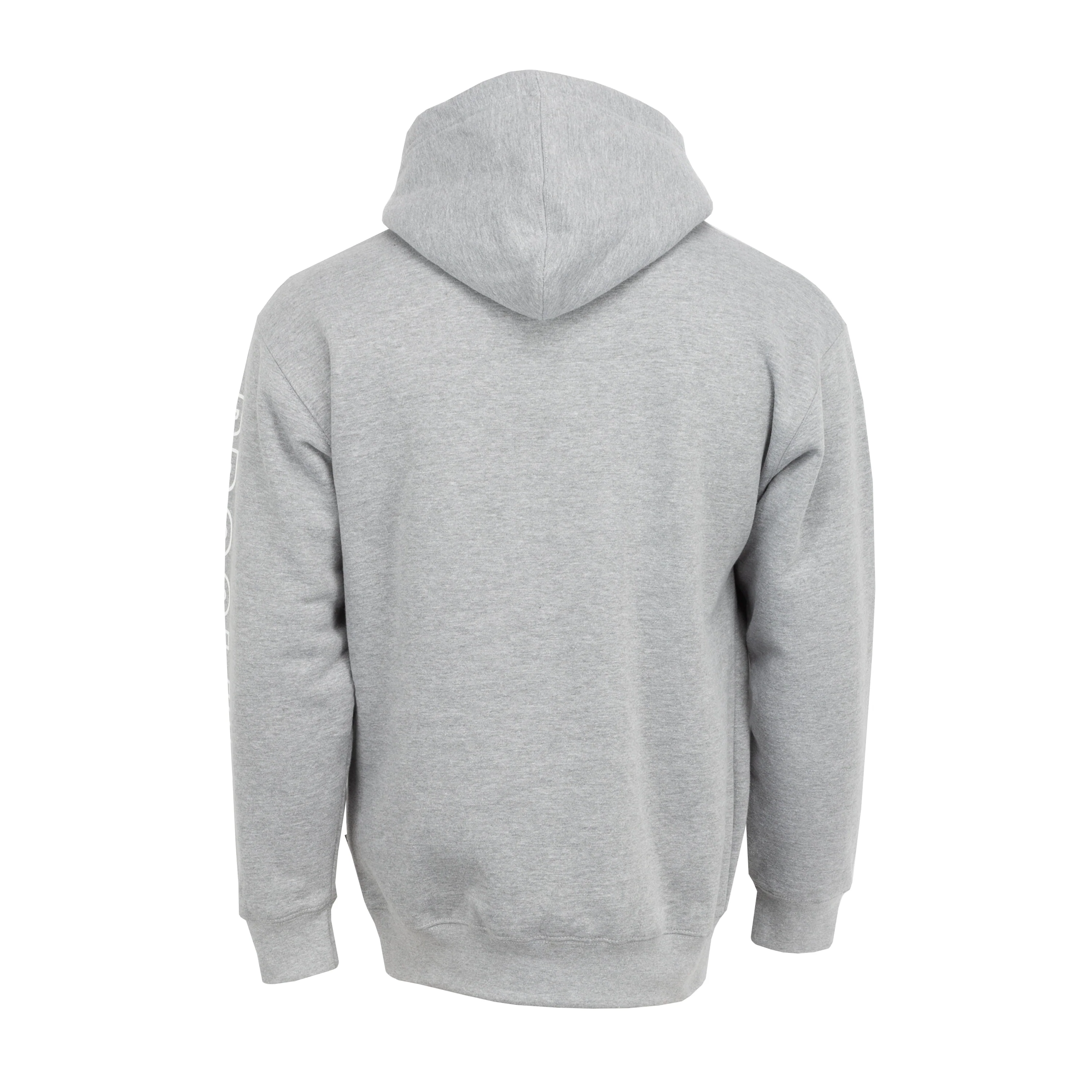 Embroidered Box Logo Hoodie - Mens - Image 4