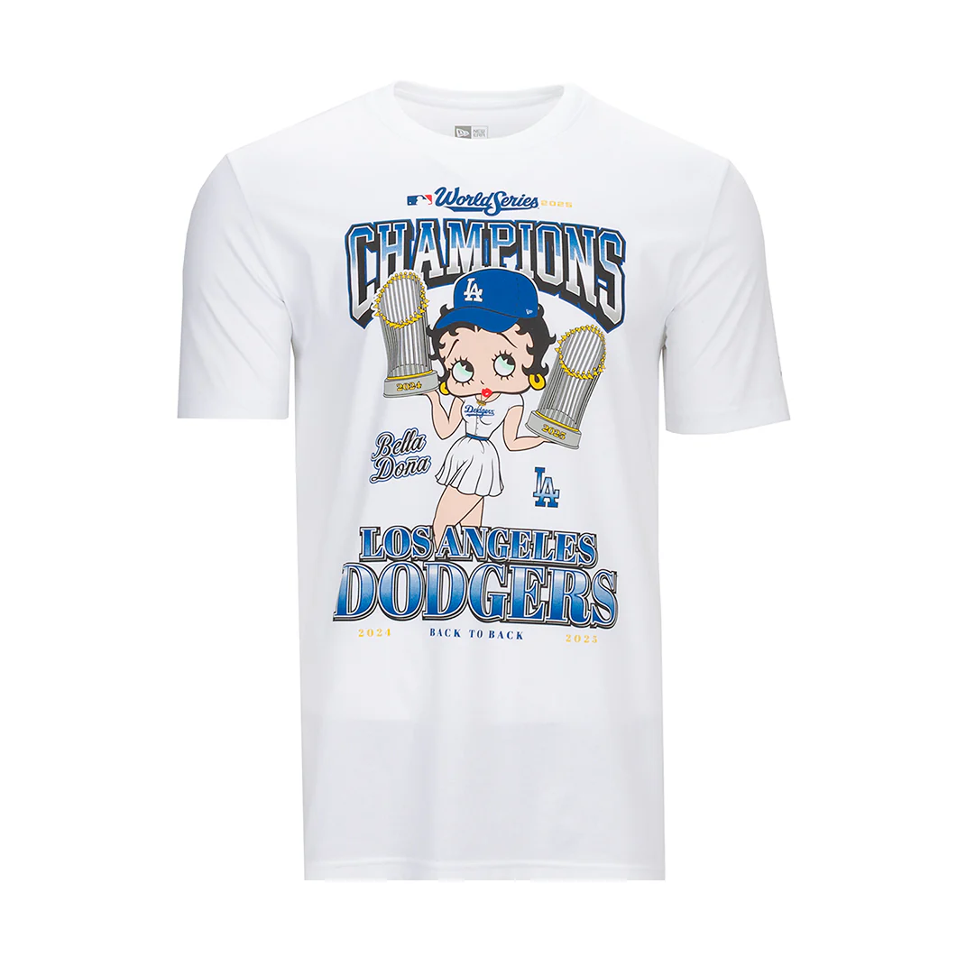 Dodgers WS x Betty x Bella Crew Neck Tee - Womens