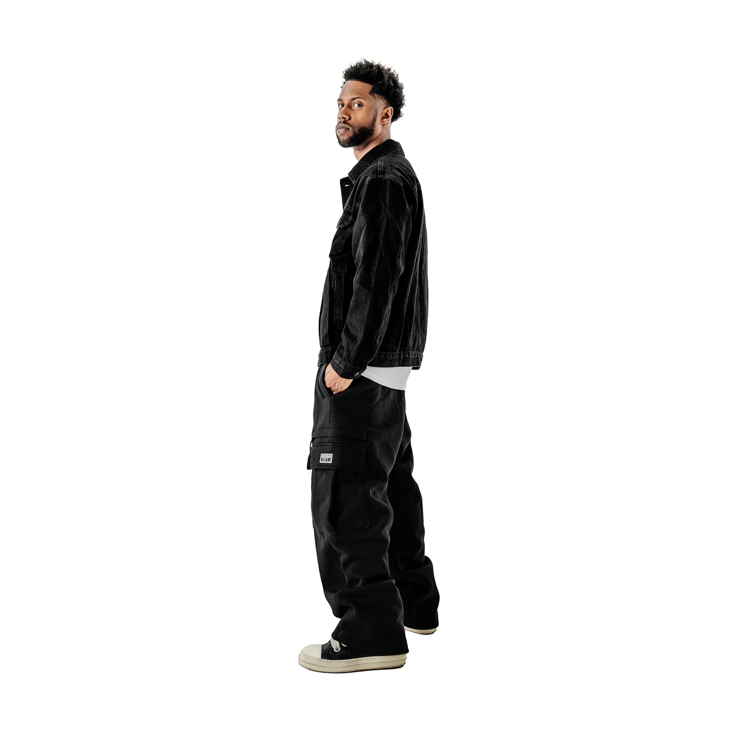 Heavyweight Open Hem Cargo Sweatpant - Mens - Image 3