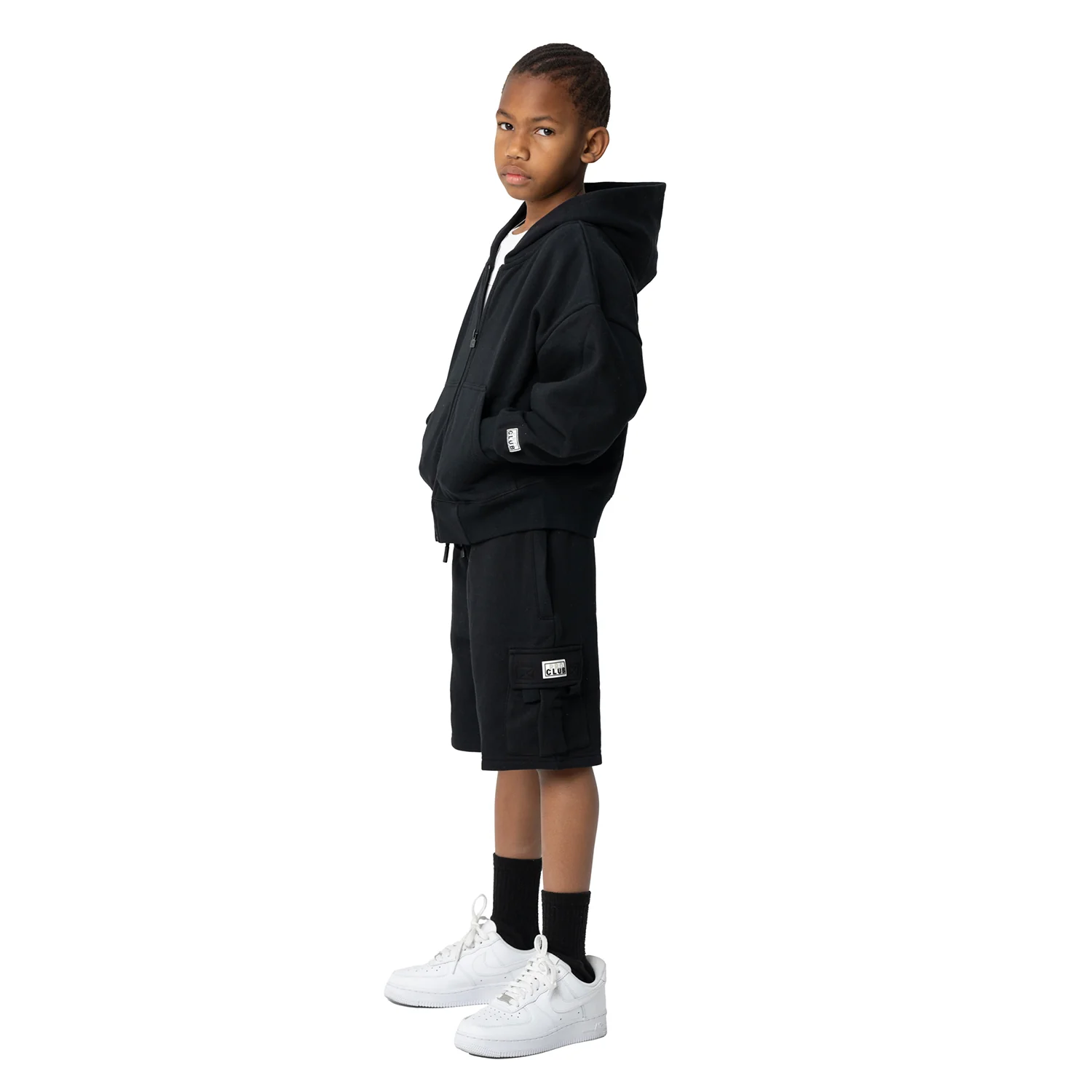 Fleece Zip Front Hoody - Youth - Image 3