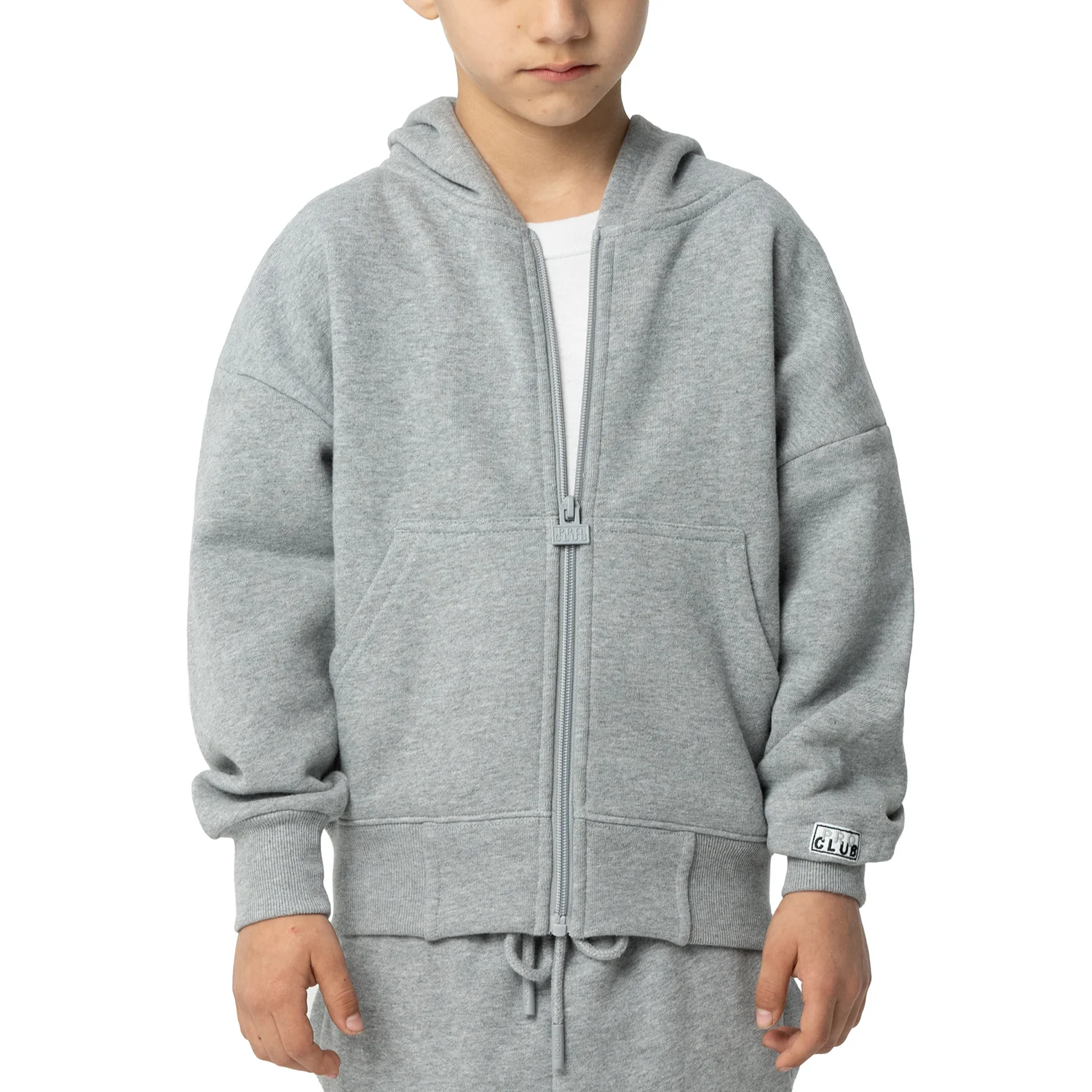 Fleece Zip Front Hoody - Youth - Image 2