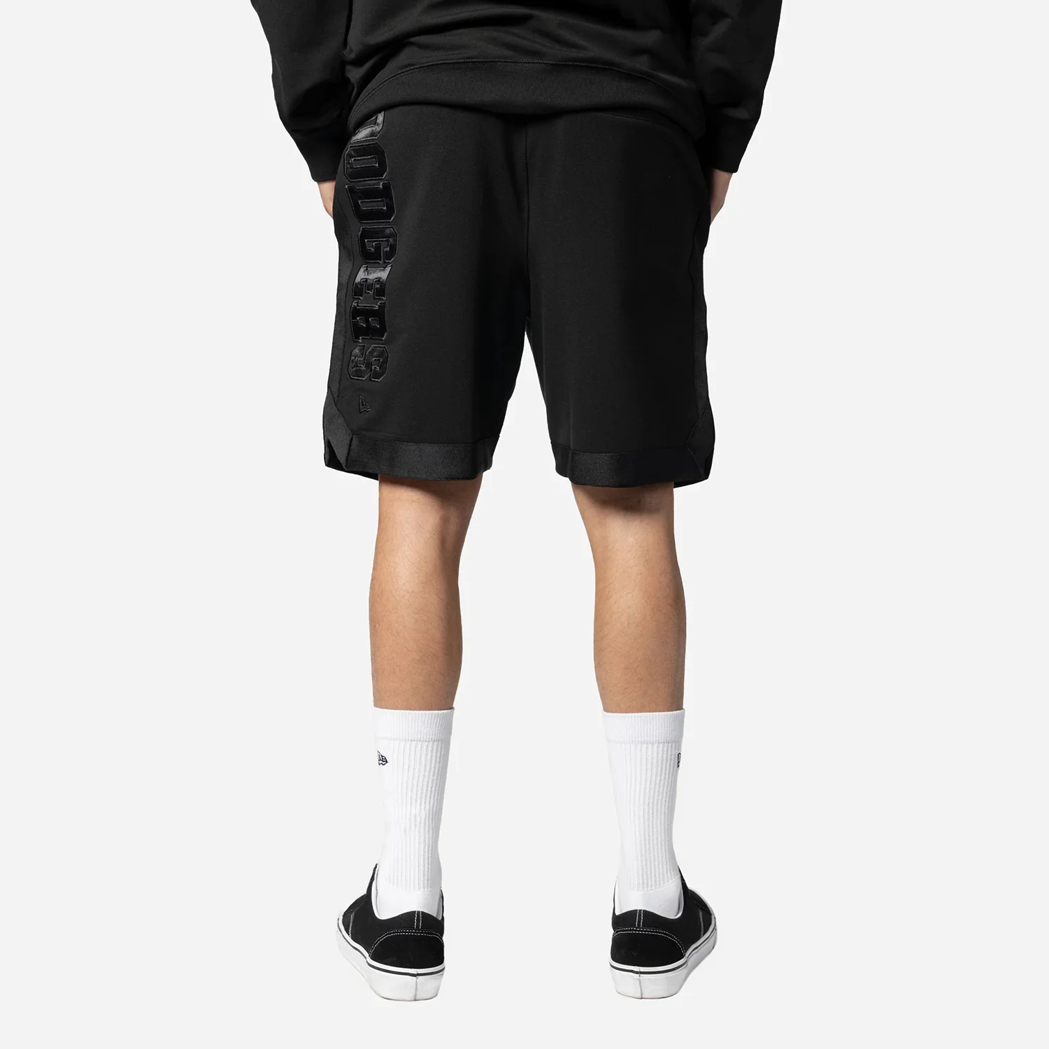 Dodgers Triple Black Shorts - Mens - Image 7