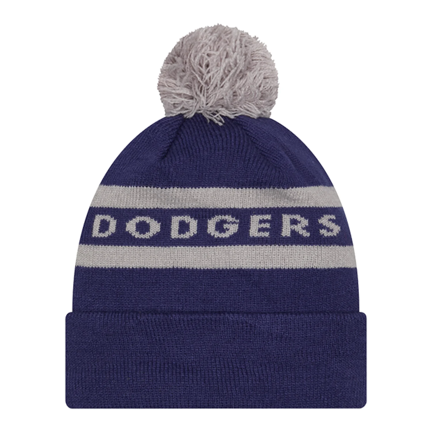Knit 2-Tone Pom OTC Beanie - Image 3