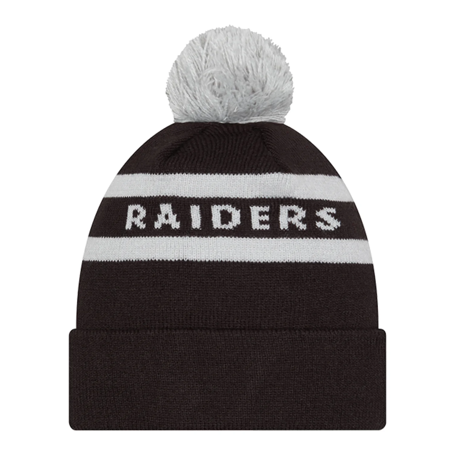 Knit 2-Tone Pom OTC Beanie - Image 3