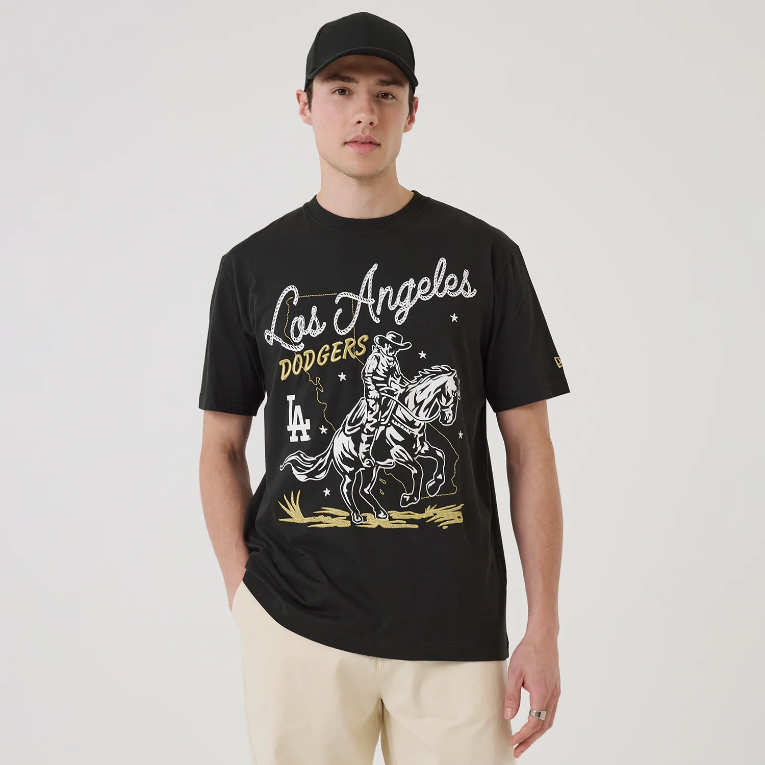 Los Angeles Dodgers Western Tee -Mens - Image 2