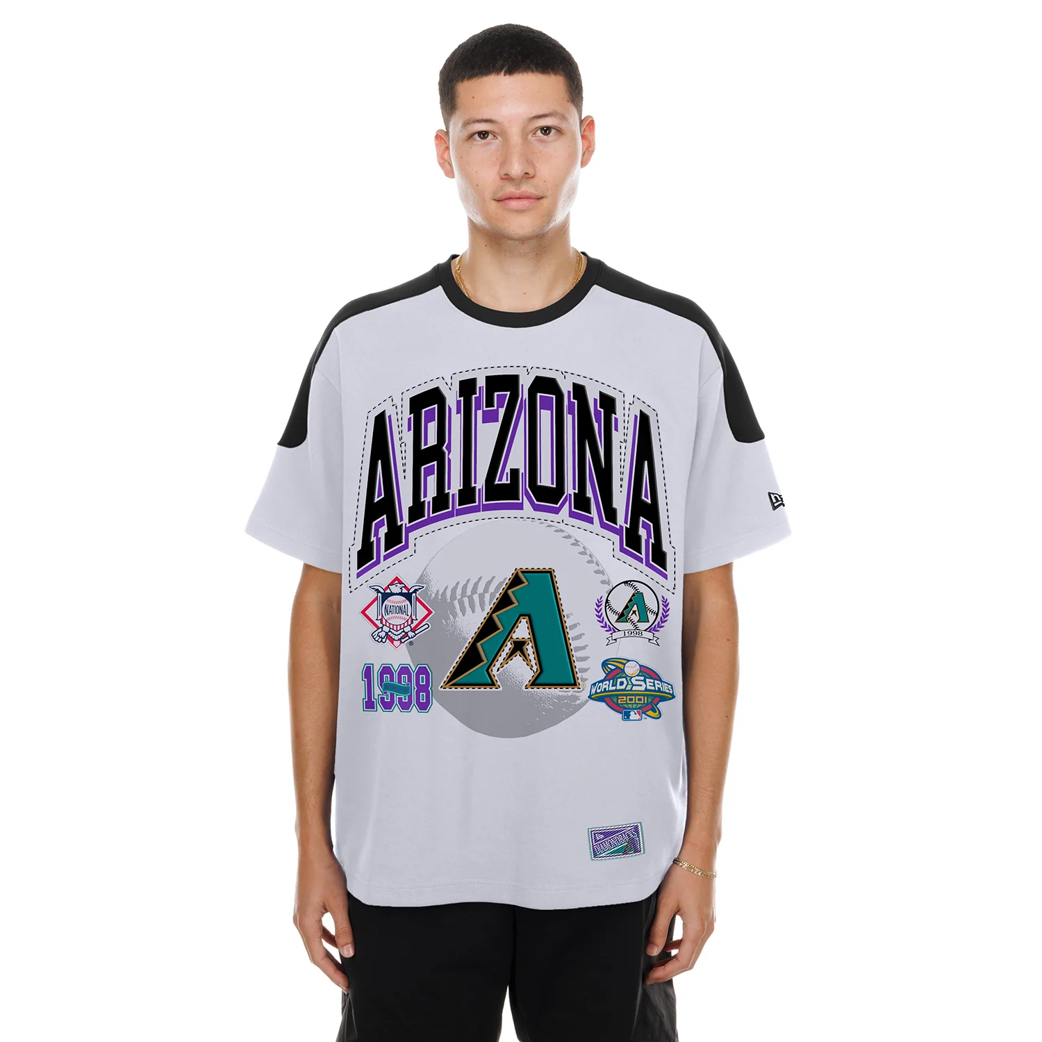 Arizona Diamondbacks Varsity Tee -Mens - Image 2