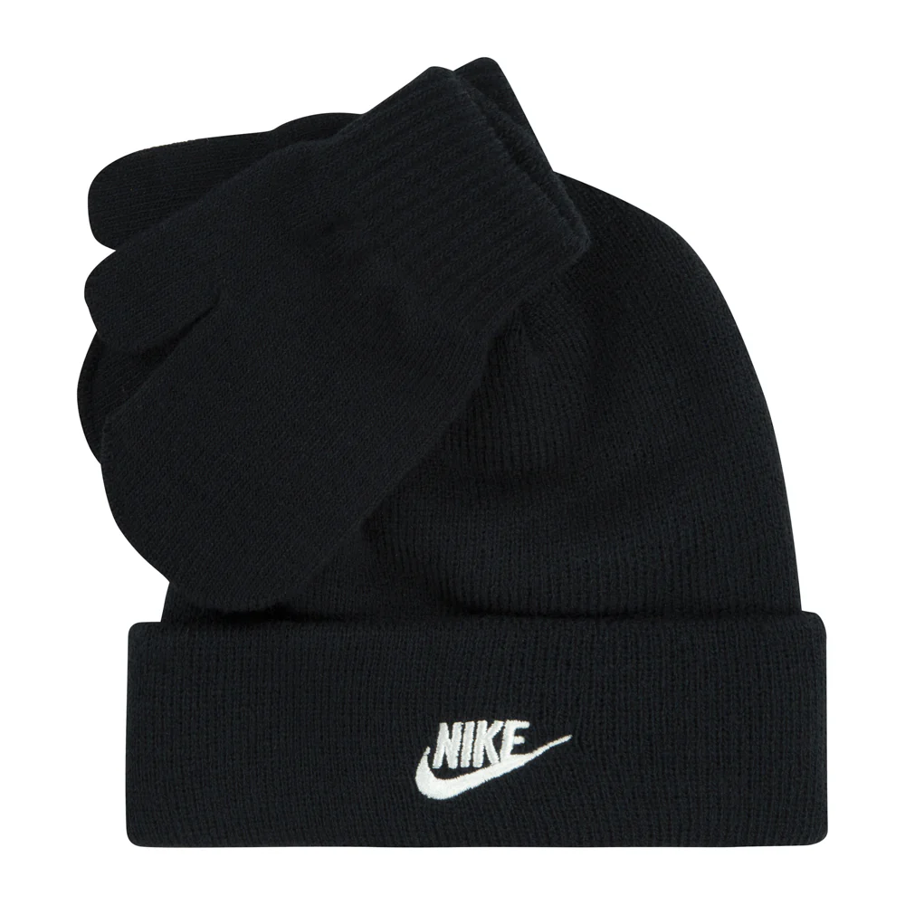 Kids Futura Beanie & Glove Set - Image 3
