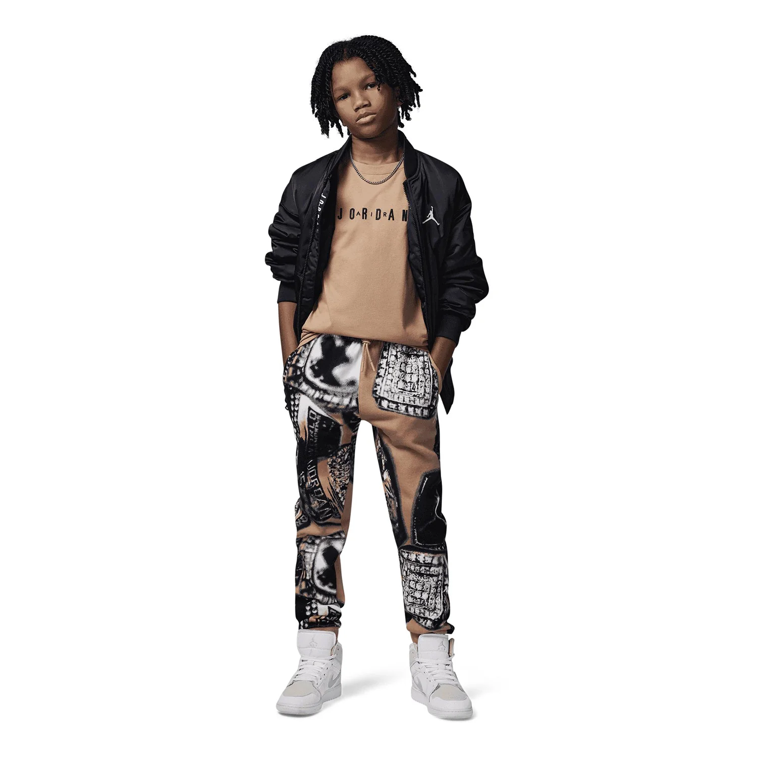 Wordmark Embroidered Crew - Youth - Image 3