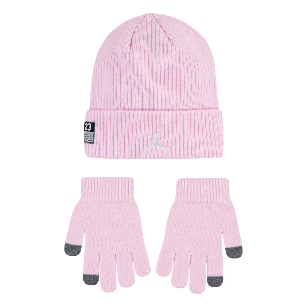 Youth "23" Jersey Beanie & Glove Set - Image 2