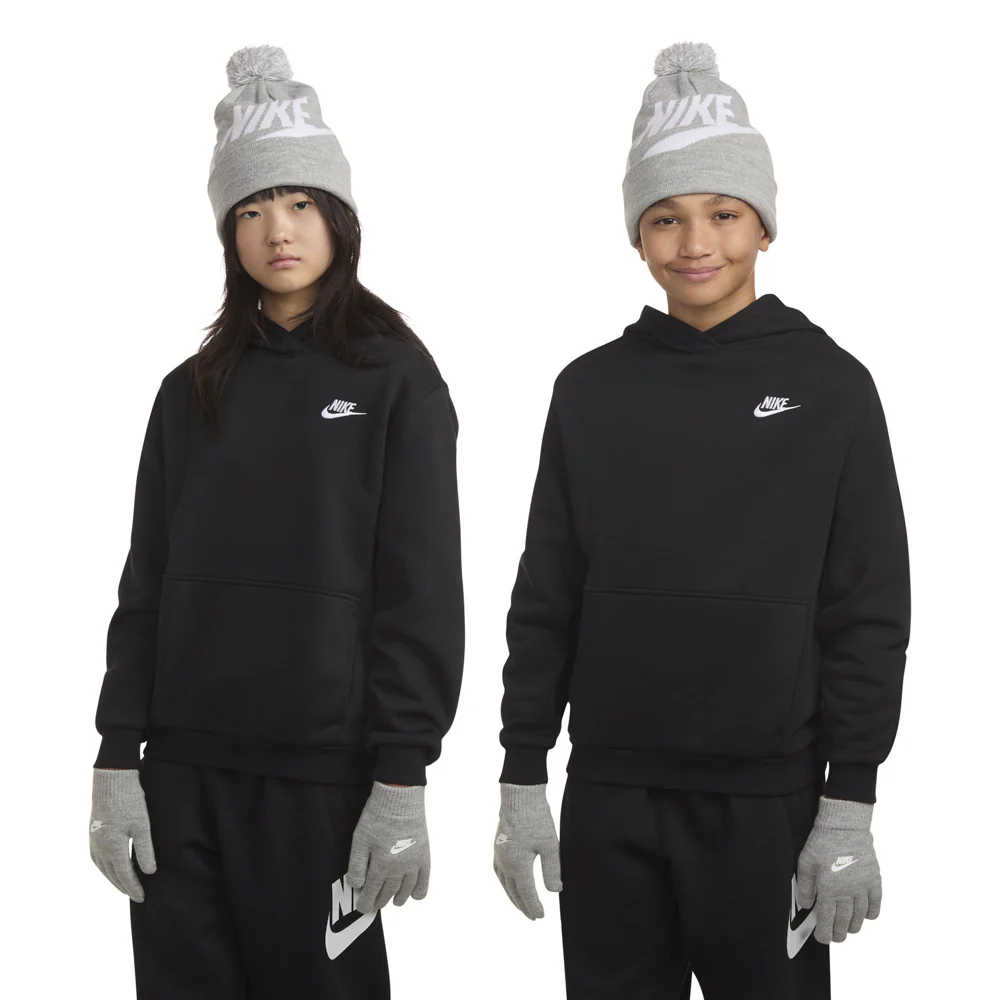 Youth Swoosh Pom Beanie & Glove Set - Image 2