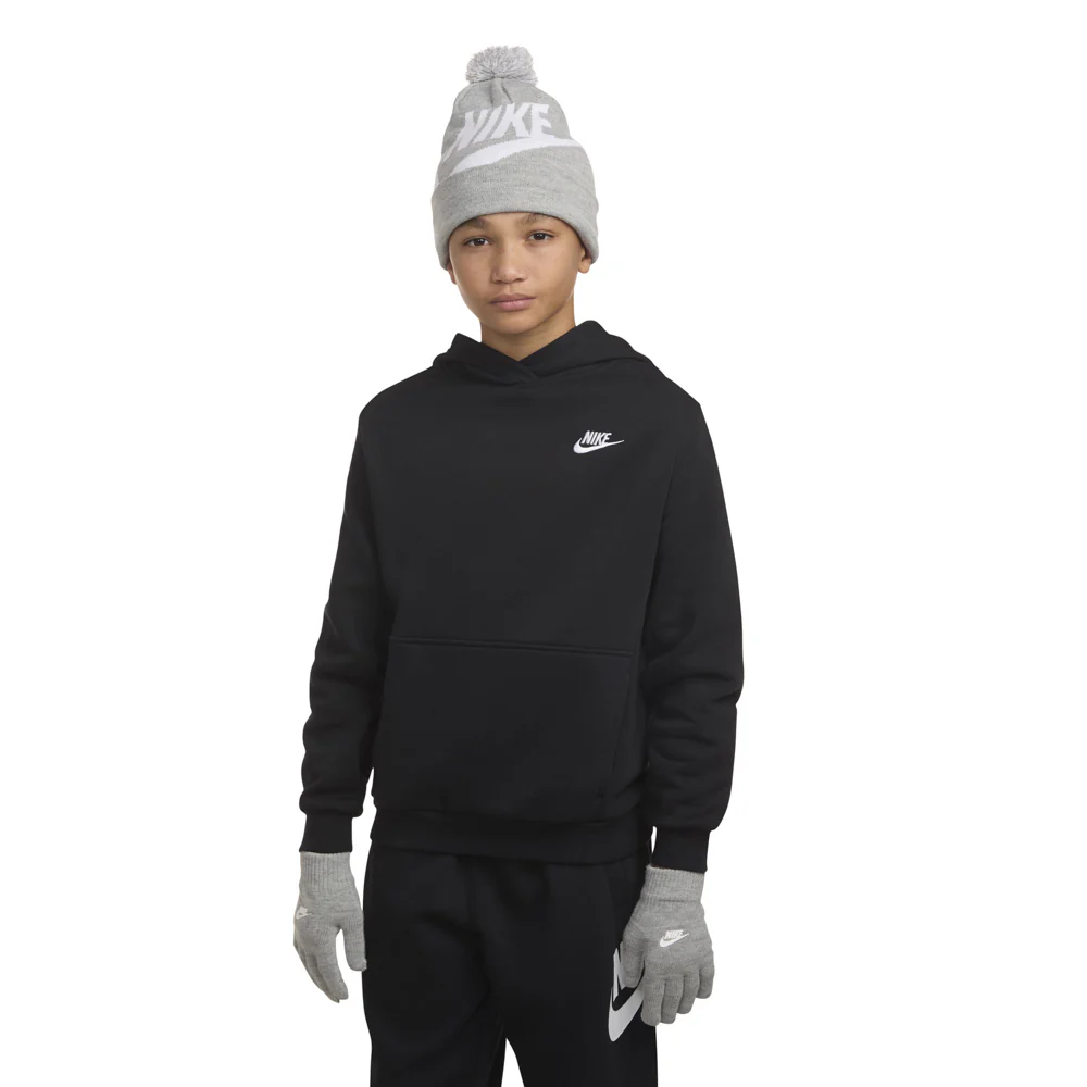 Youth Swoosh Pom Beanie & Glove Set - Image 3
