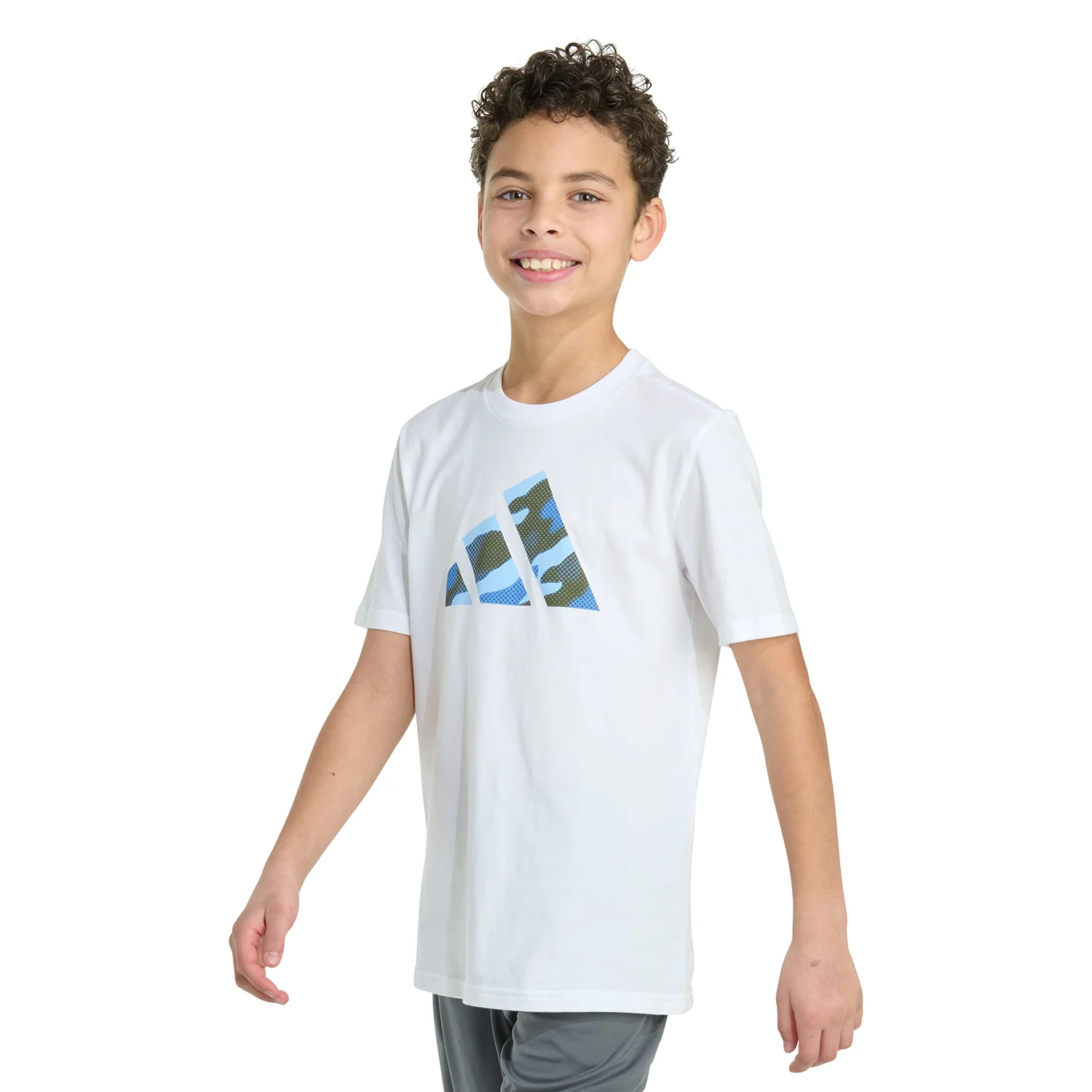 Halftone Camo Logo Tee - Youth - Image 3