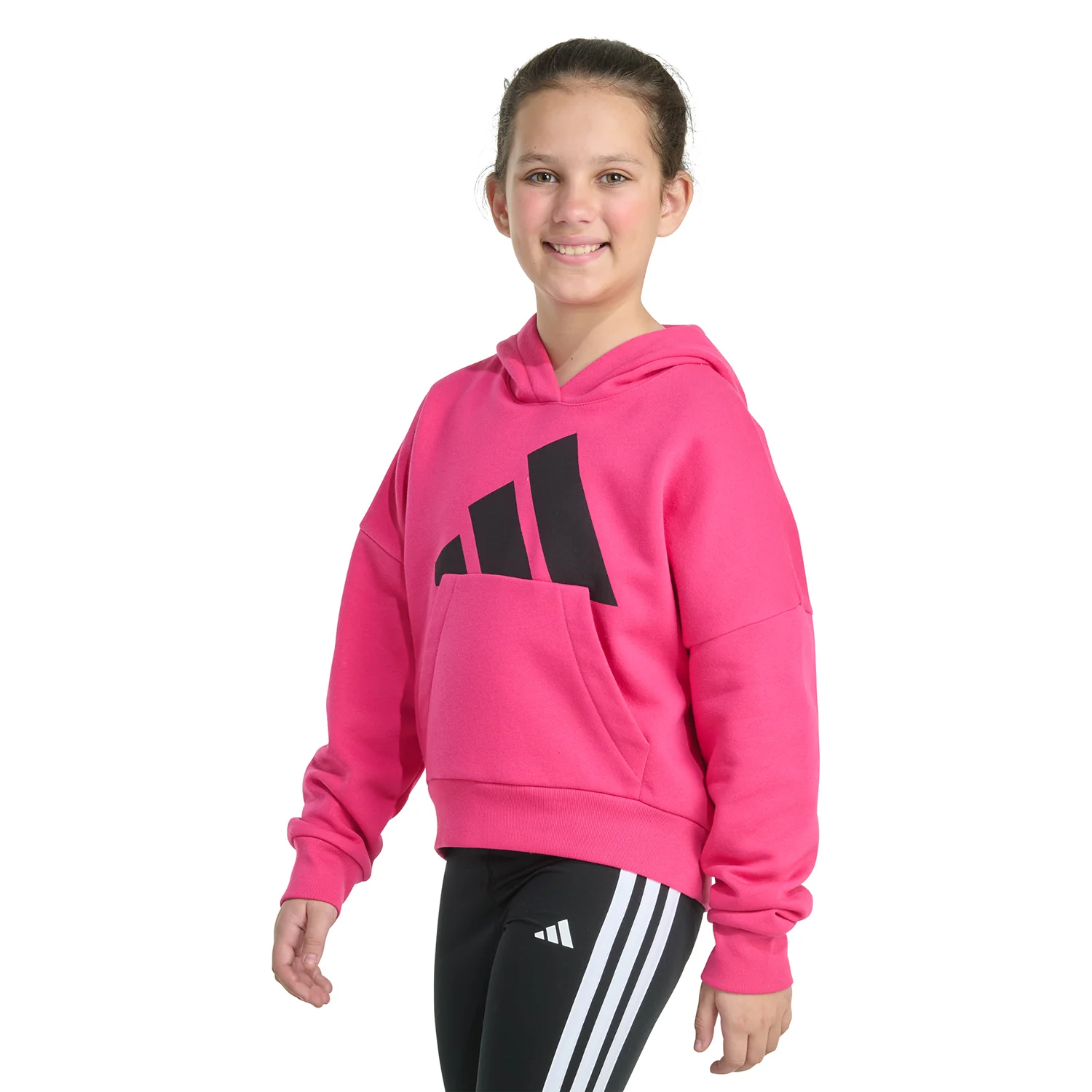 Essential Big Logo Fleece PO Hoody - Youth - Image 3