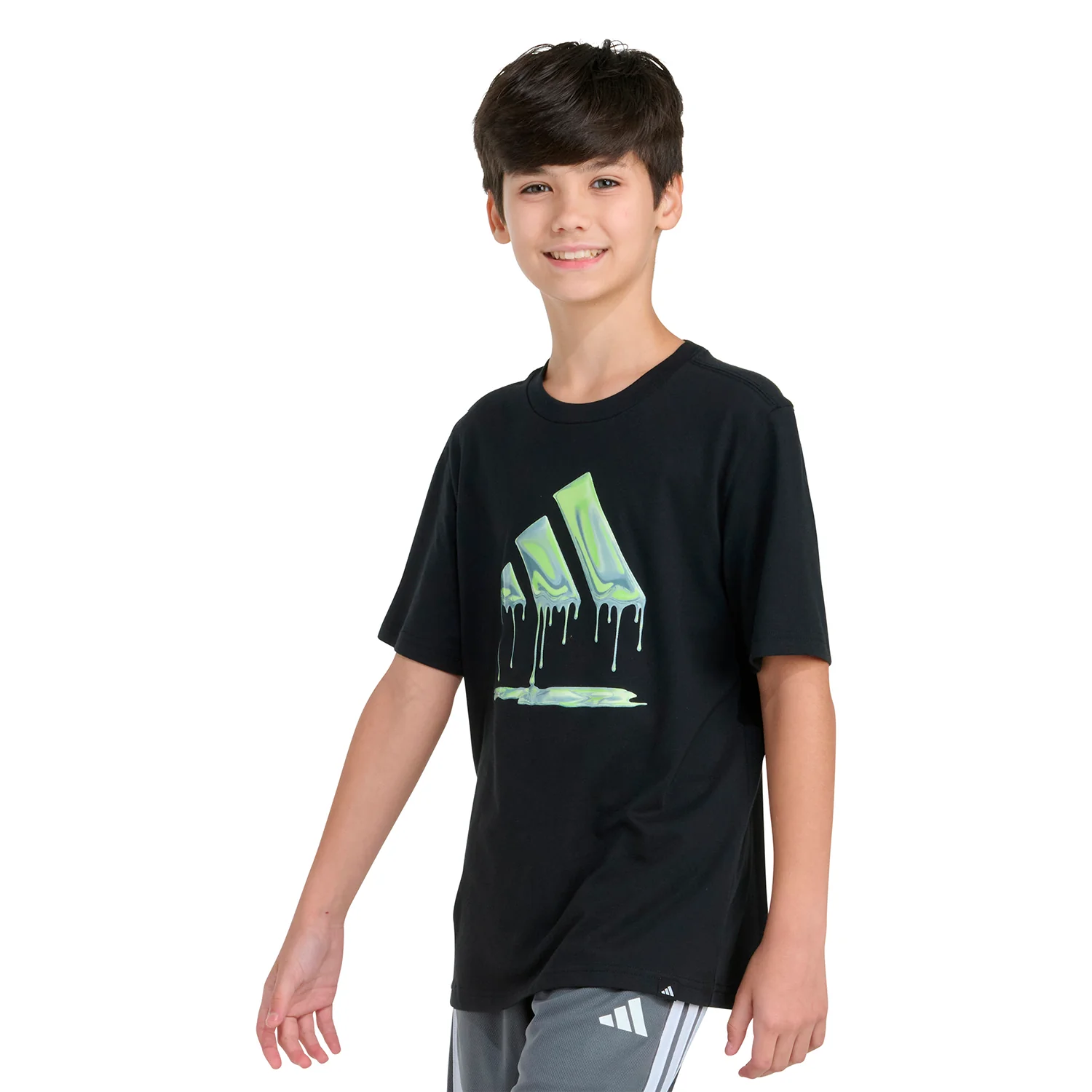 Chrome Drip Logo Tee - Youth - Image 3