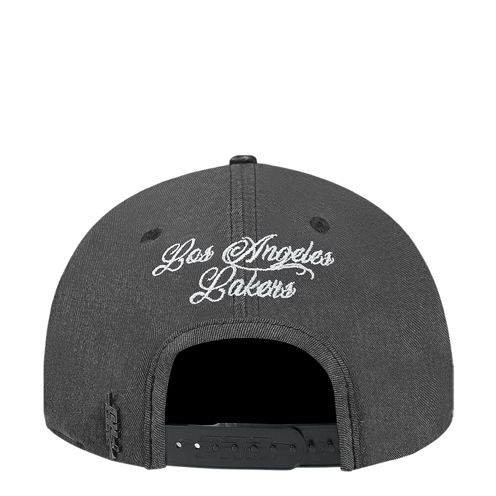 Lakers Eternal Skull Pro Pinch Snapback - Image 4