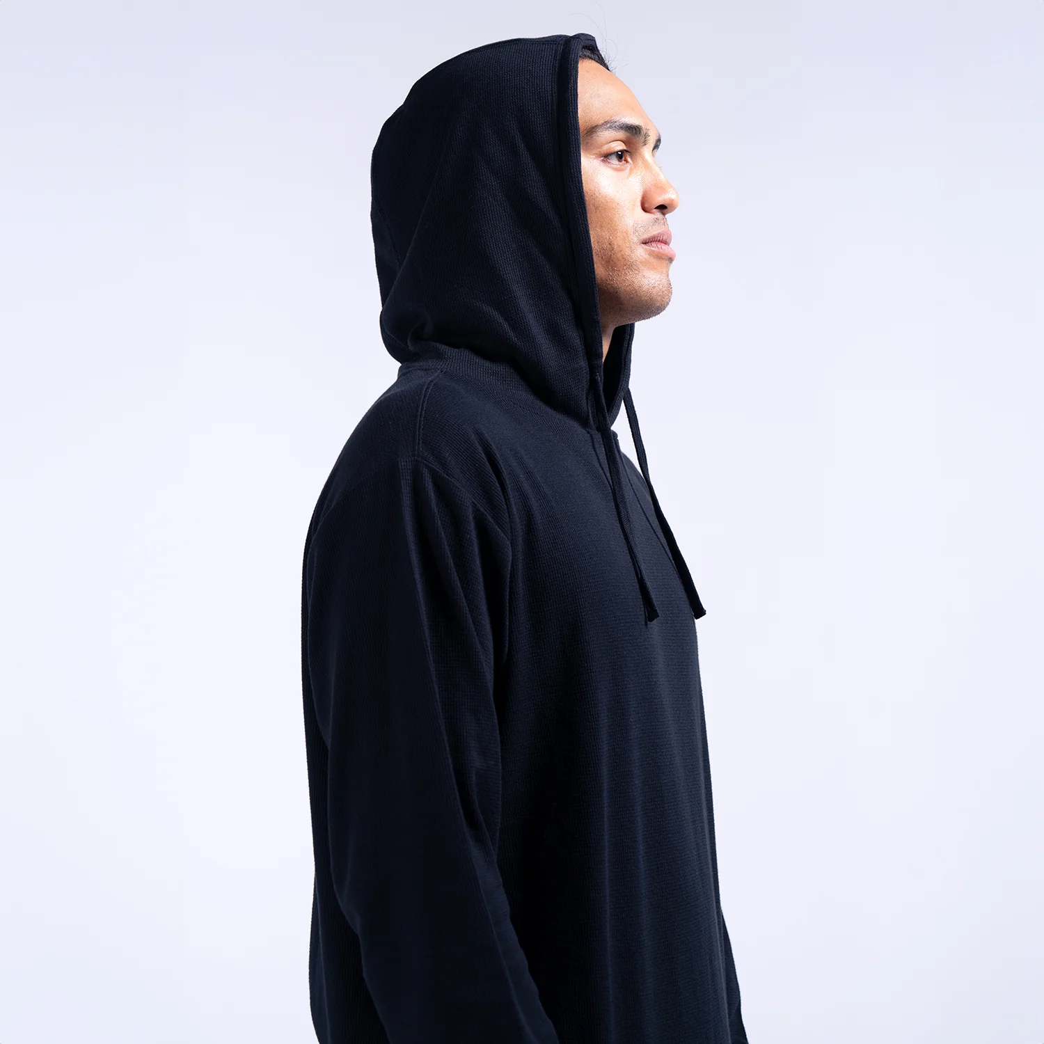 Long Sleeve Thermal Hoody - Mens - Image 4