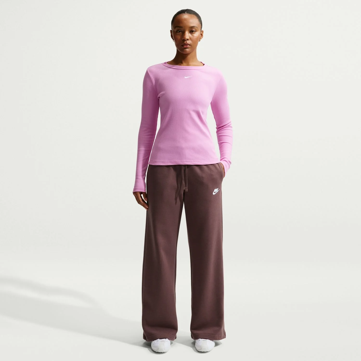 Club Fleece Wide Pant - Womens - Image 2