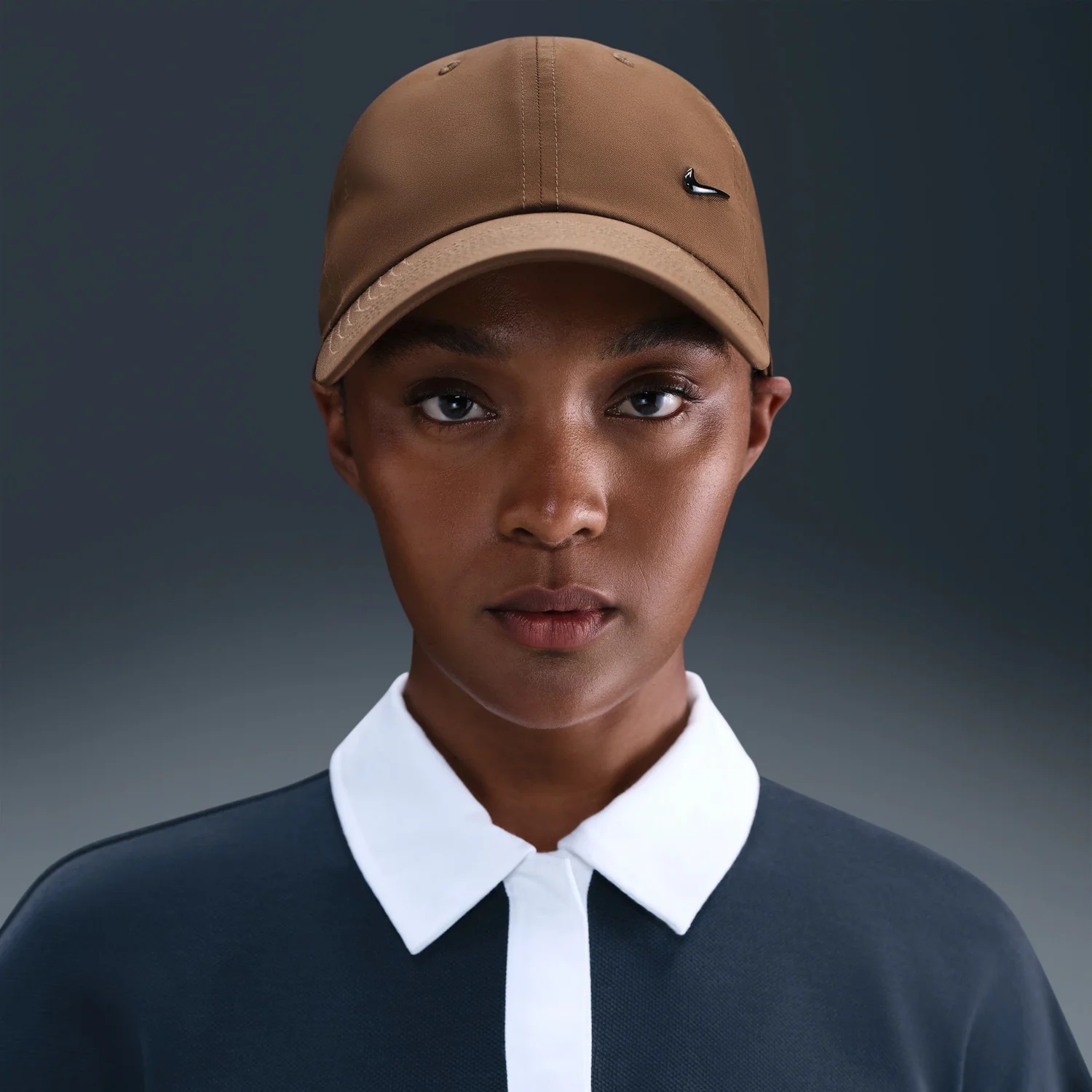 Nike Club Cap Metal Swoosh Strapback - Image 3