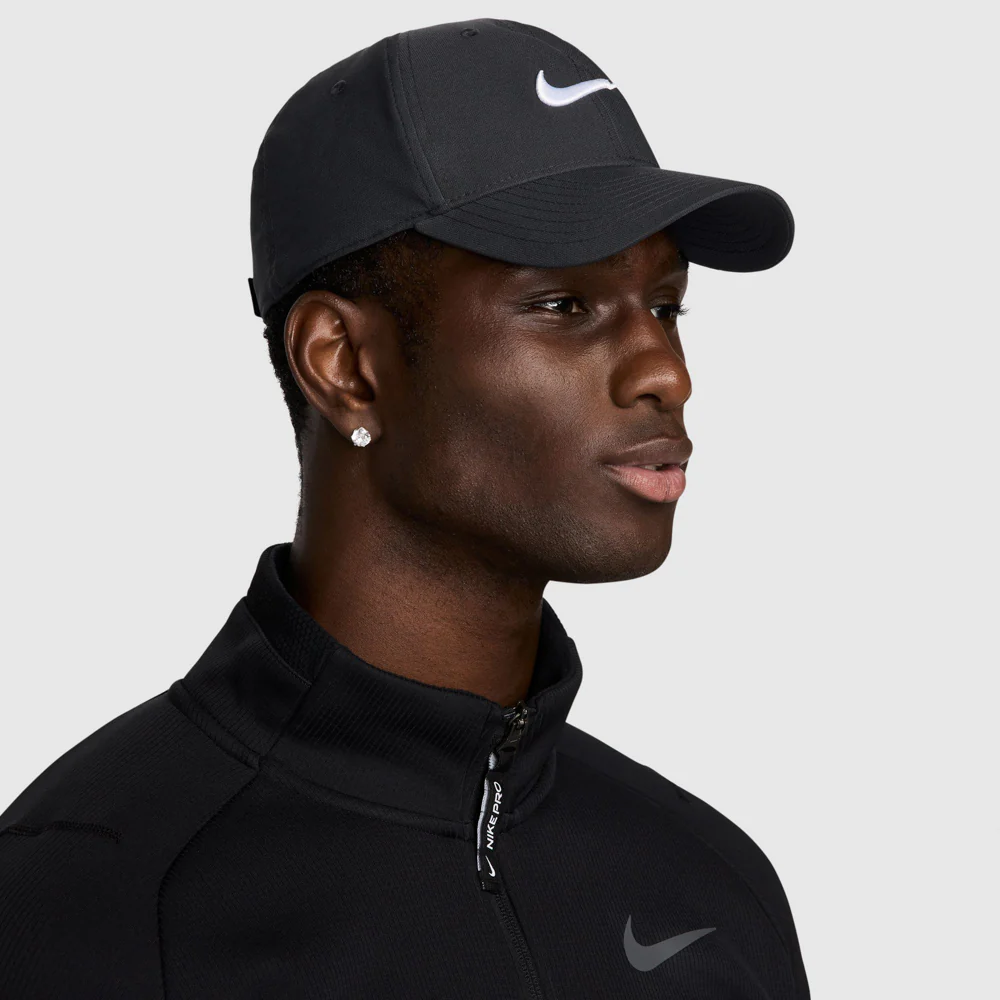 Nike Dri-Fit Club Cap Structured Swoosh Performance Strapback - Image 4