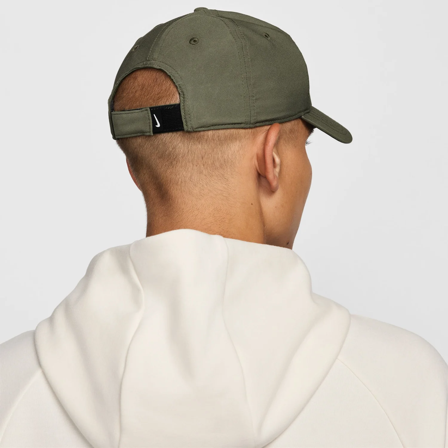 Nike Dri-Fit Club Cap Structured Swoosh Performance Strapback - Image 5