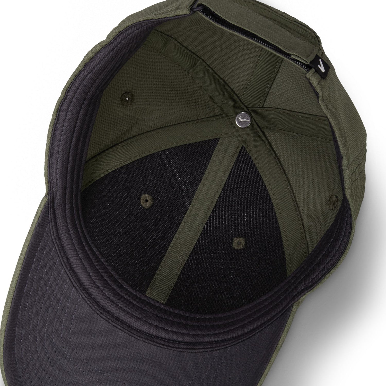 Nike Dri-Fit Club Cap Structured Swoosh Performance Strapback - Image 8