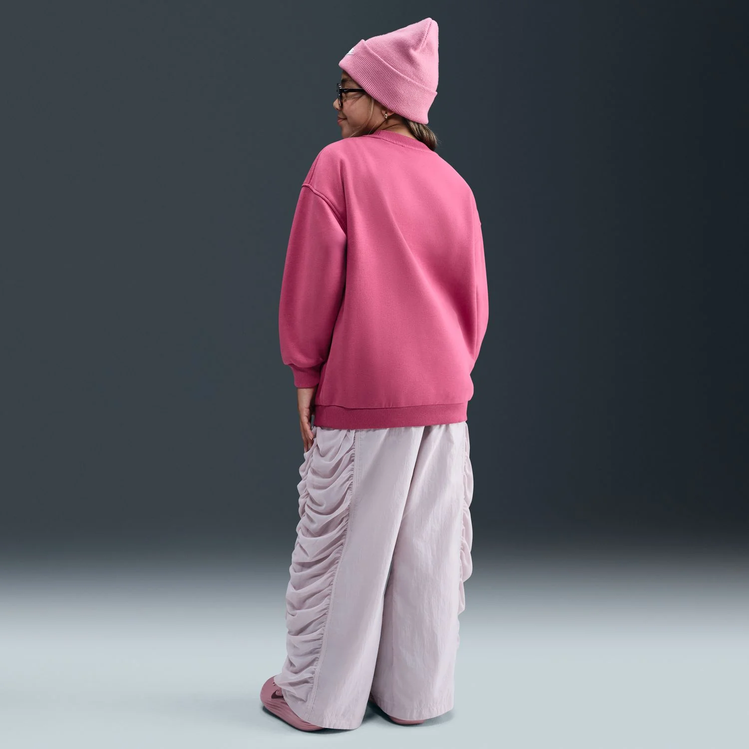 Club Fleece OS Crew - Youth - Image 5