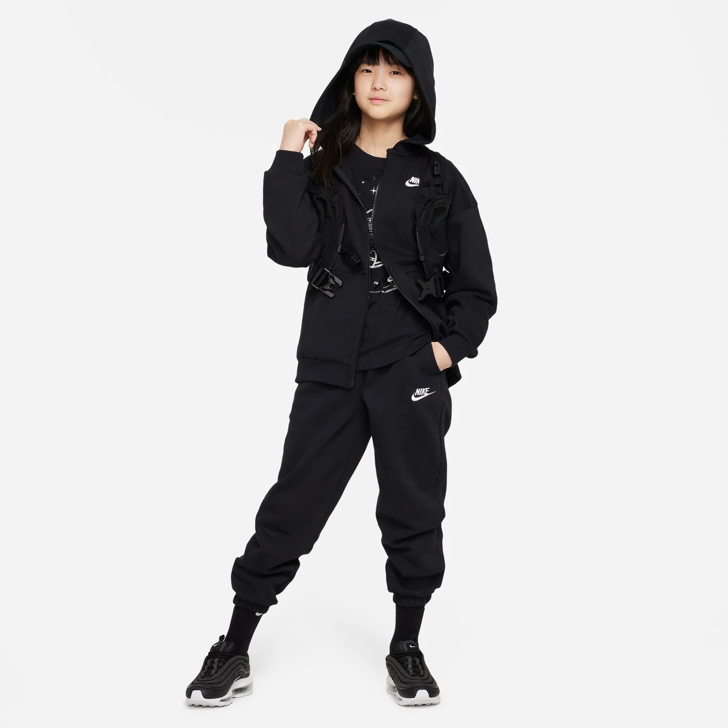 Club Fleece Oversized FZ Hoody - Youth - Image 5