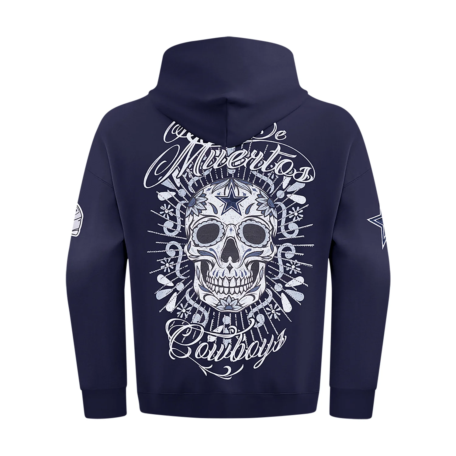 Dallas Cowboys Eternal Skull Hoodie - Mens - Image 2