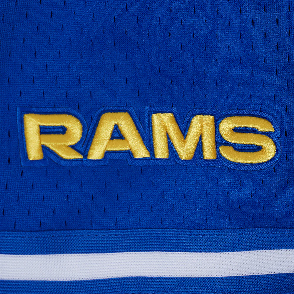 Los Angeles Rams Mesh Button Down Shirt - Mens - Image 5