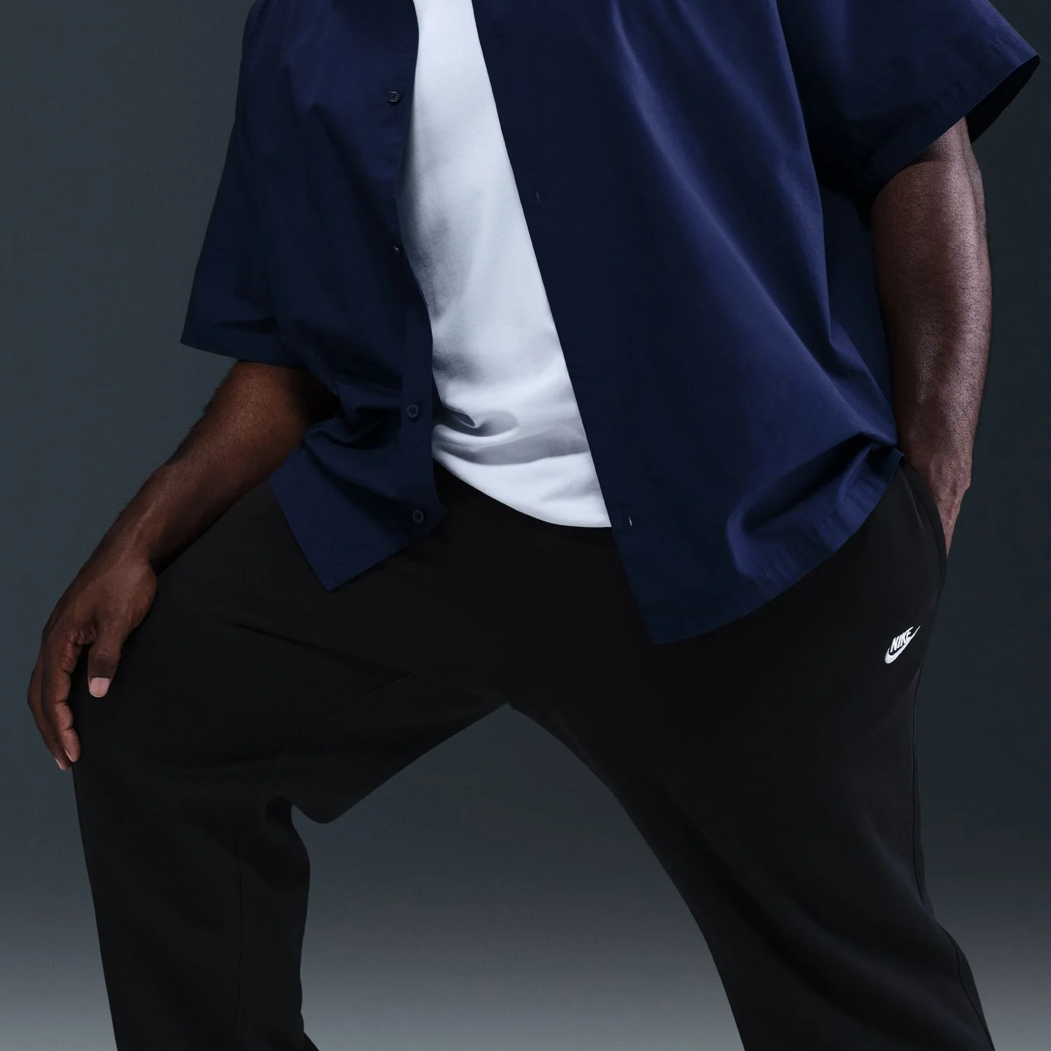 Club Fleece Open Hem Pant - Mens - Image 4