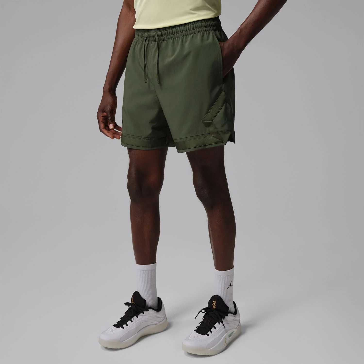 Diamond Woven Shorts -Mens - Image 4