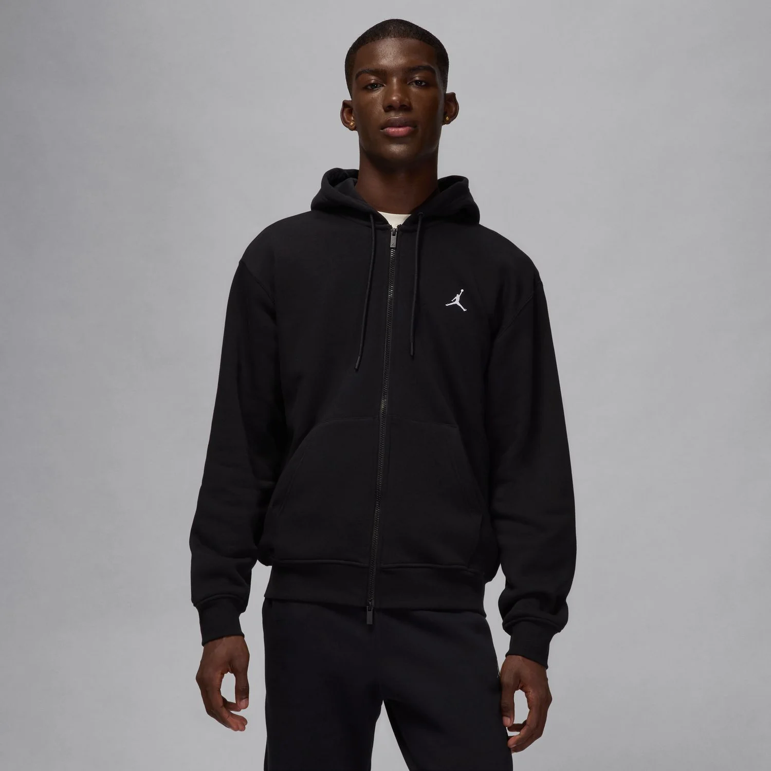 Brooklyn Fleece Full Zip Hoody - Mens - Image 2
