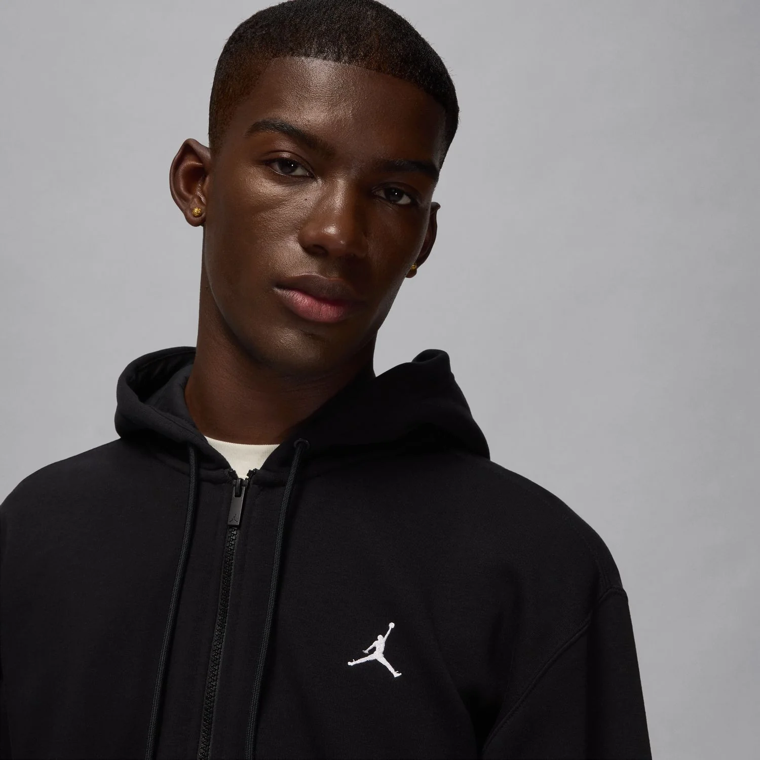 Brooklyn Fleece Full Zip Hoody - Mens - Image 4