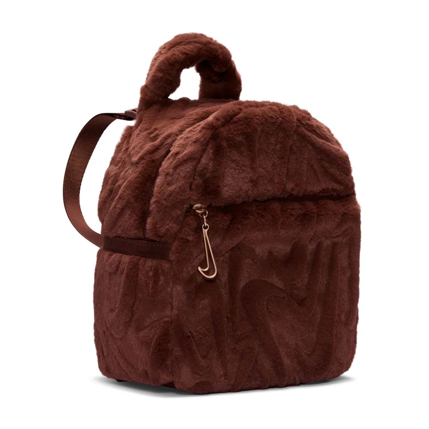 Faux Fur Mini Backpack - 6L - Image 2