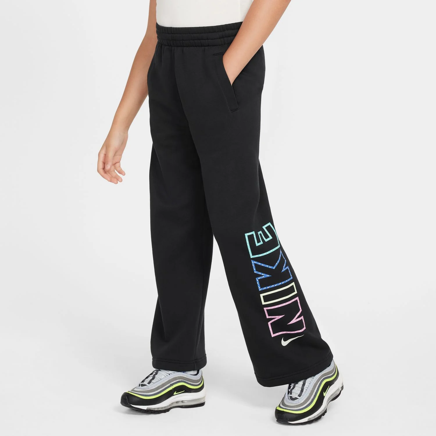 Club Fleece Wide Leg Pant - Youth - Image 2