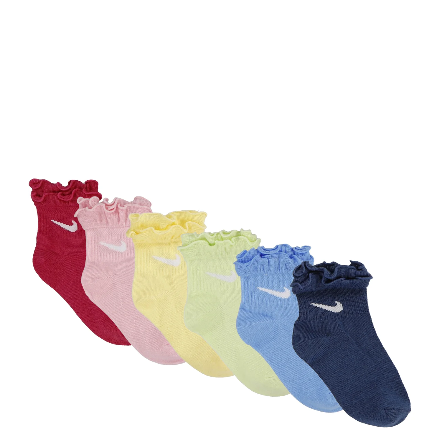 6 Pack XXS Ruffle Ankle Sock - Image 2