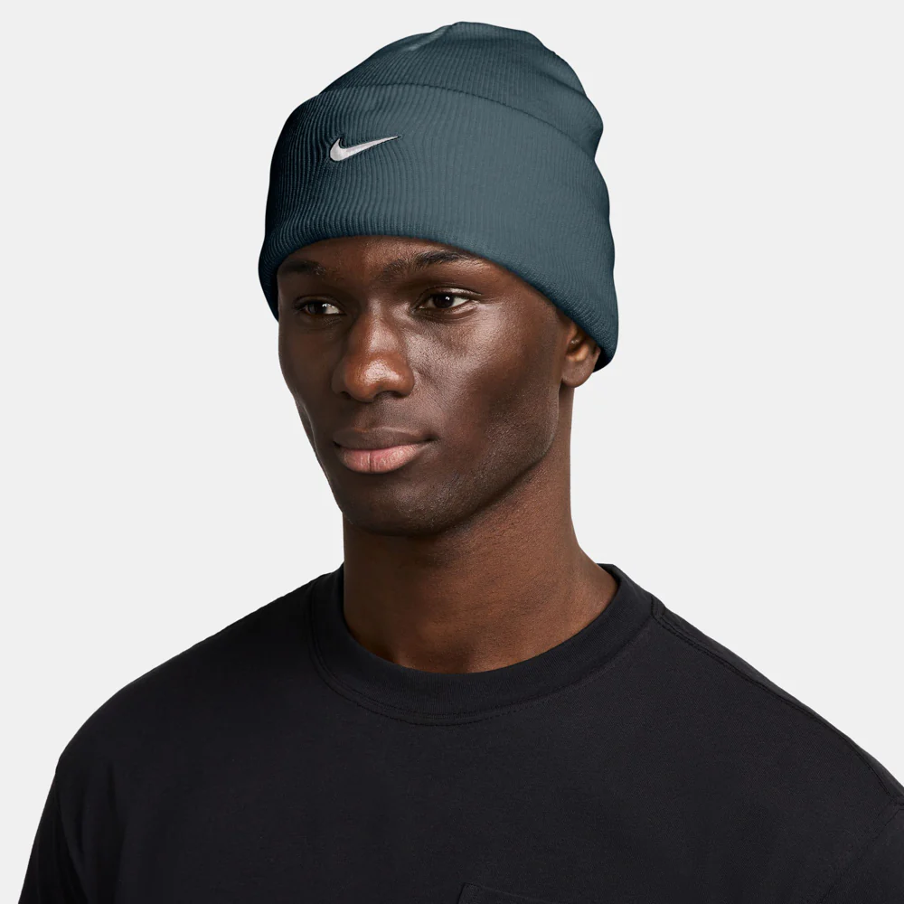 Nike Peak Tall Cuff Swoosh Beanie - Image 2