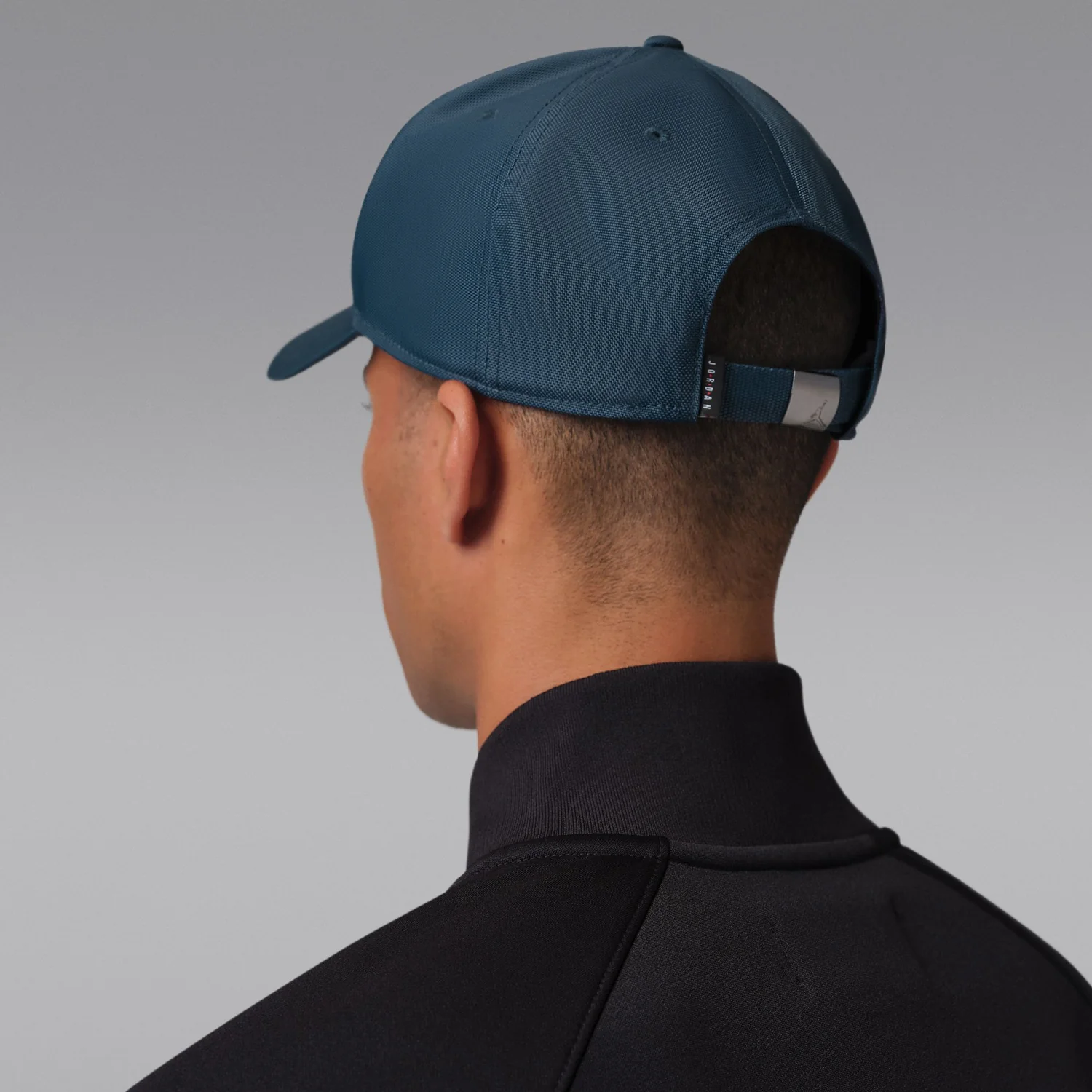 Jordan Rise Cap Structured Curved Bill Metal Jumpman Strapback - Image 4