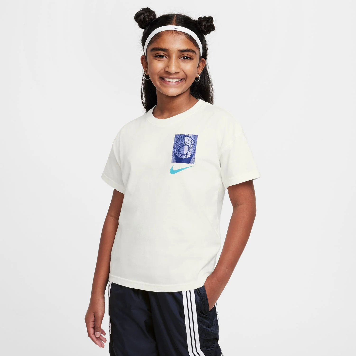 Basketball Squares Tee - Youth - Image 2